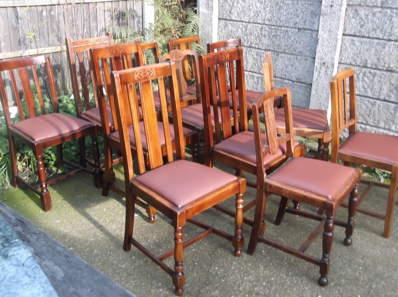 1920s dining room chairs